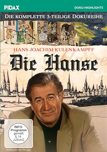 Die Hanse / Die komplette 3-teilge Dokureihe mit Hans-Joachim Kulenkampff (Pidax Doku-Highlights)